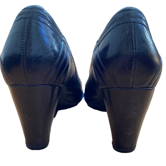 Clarks Indigo navy heel / pumps, size 8 1/2 - Picture 7 of 13